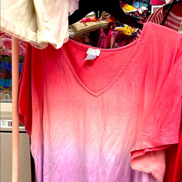 Chico's Zenergy Coral Top - Picture 1 of 4